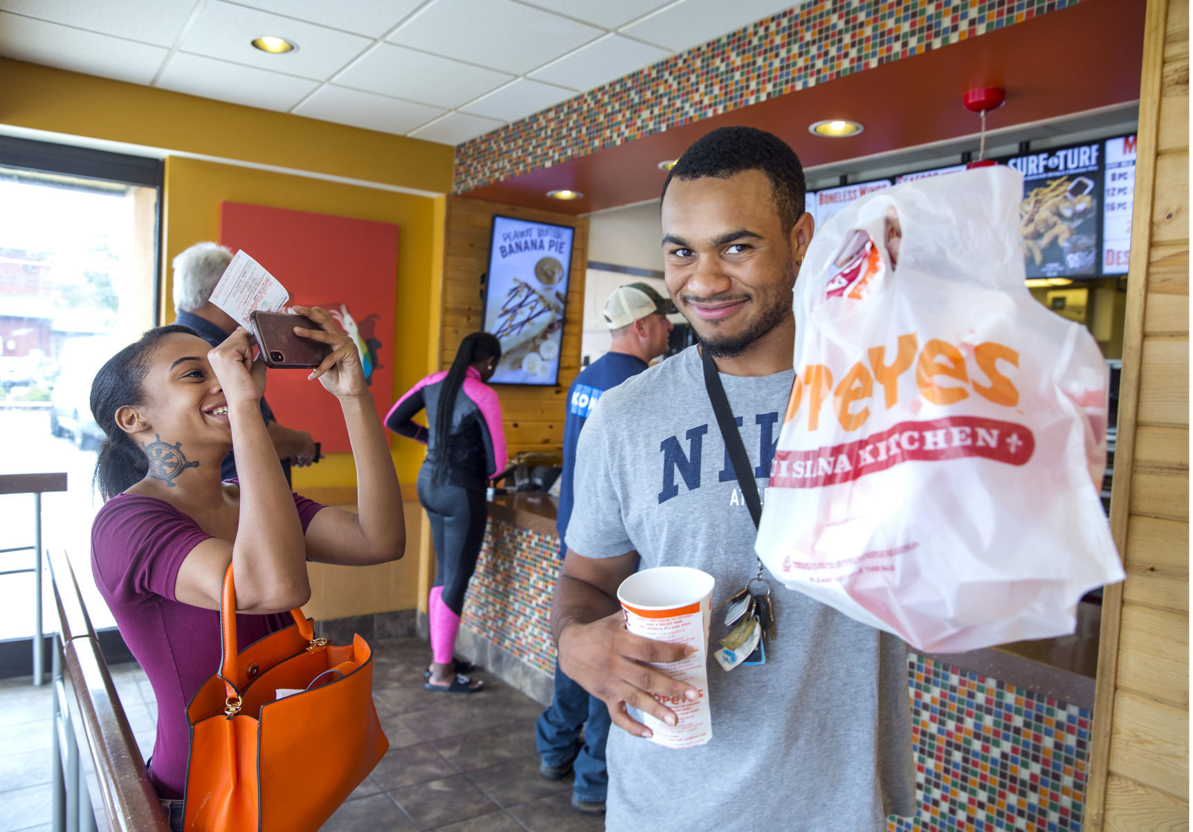 Chicken sandwich a hit at Popeyes